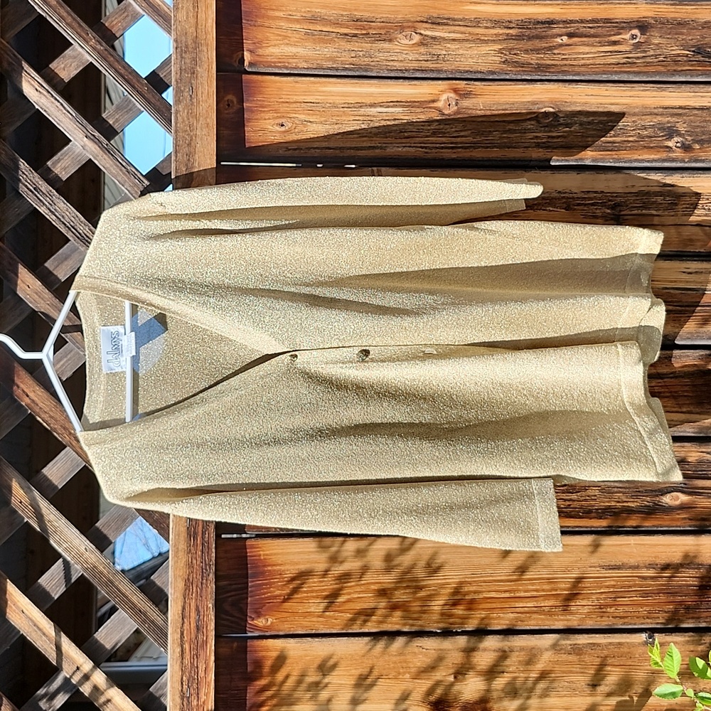 ⭐️Dalmys Gold Sparkling Cardigan